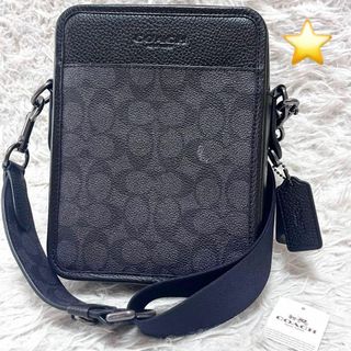 COACH - 【未使用級】COACH サリバン クロスボディ シグネチャー COACH - 【未使用級】COACH サリバン クロスボディ シグネチャー