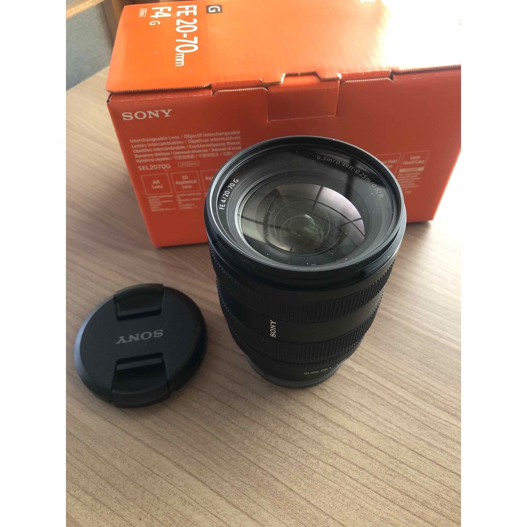 SONY - レンズフィルター付きSONY FE 20-70mm F4 G SEL2070Gの SONY - レンズフィルター付きSONY FE 20-70mm F4 G SEL2070Gの