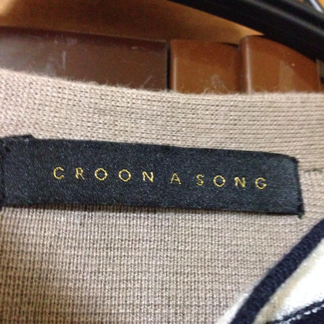 CROON A SONG(クルーンアソング)のクルーンアソング ニットジャケット レディースのトップス(カーディガン)の商品写真