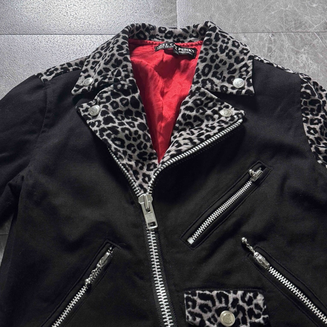 HELLCATPUNKS - 00s HELLCAT PUNKS レオパード切替コットン HELLCATPUNKS - 00s HELLCAT PUNKS レオパード切替コットン