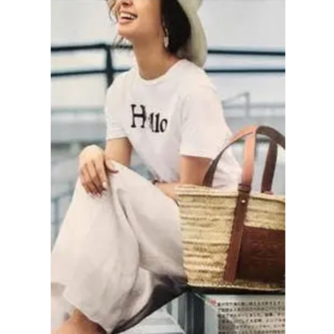 MADISONBLUE - 美品 マディソンブルー Hello ハロー ロゴ T MADISONBLUE - 美品 マディソンブルー Hello ハロー ロゴ T