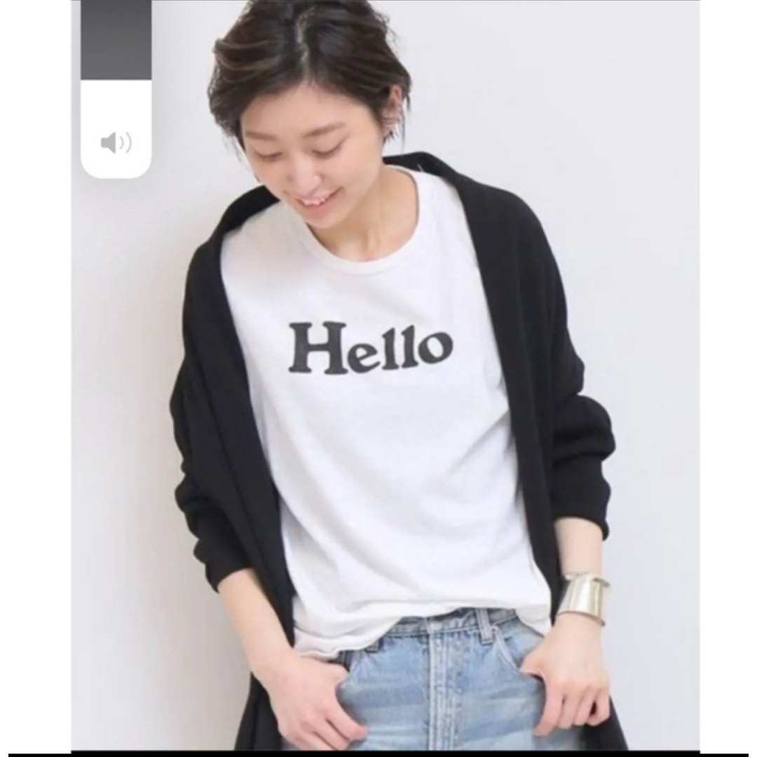 MADISONBLUE - 美品 マディソンブルー Hello ハロー ロゴ T MADISONBLUE - 美品 マディソンブルー Hello ハロー ロゴ T