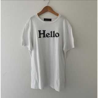 MADISONBLUE - 美品 マディソンブルー Hello ハロー ロゴ T MADISONBLUE - 美品 マディソンブルー Hello ハロー ロゴ T