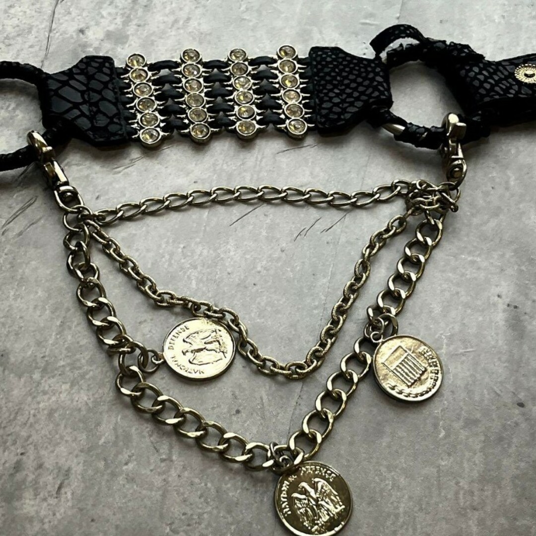 d.i.a - d.i.a クロスバックル キラキラ ベルト Y2K 00s 平成 d.i.a - d.i.a クロスバックル キラキラ ベルト Y2K 00s 平成