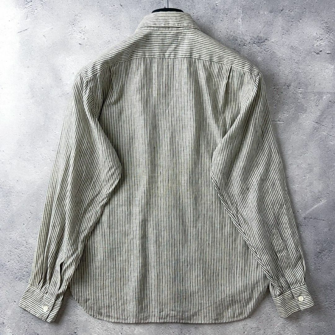 MARGARET HOWELL - 美品 マーガレットハウエル リネン シャツ MARGARET HOWELL - 美品 マーガレットハウエル リネン シャツ