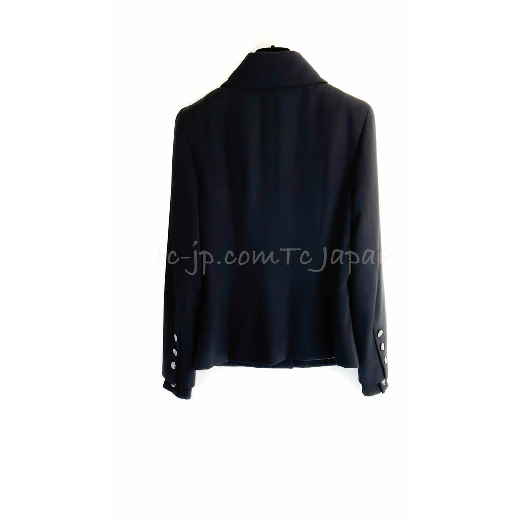 CHANEL - シャネル ジャケット スーツ CHANEL ブラック ウール CHANEL - シャネル ジャケット スーツ CHANEL ブラック ウール
