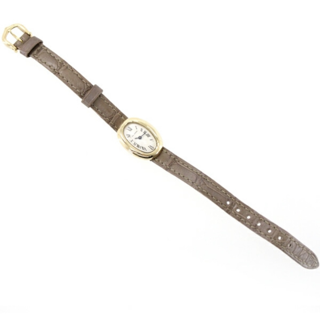 Cartier - カルティエ ミニ ベニュワール18YG純正クロコ革ベル2 Cartier - カルティエ ミニ ベニュワール18YG純正クロコ革ベル2