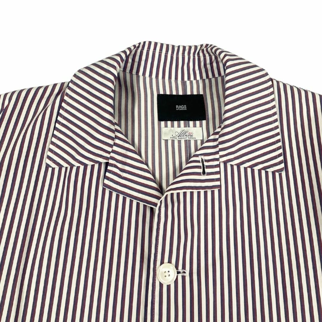 RAGS MCGREGOR ラグスマックレガー 品番 21118104 ストライプ RAGS MCGREGOR ラグスマックレガー 品番 21118104 ストライプ