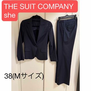 THE SUIT COMPANY - THE SUIT COMPANY she パンツスーツ THE SUIT COMPANY - THE SUIT COMPANY she パンツスーツ