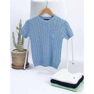 POLO RALPH LAUREN - POLO RALPH LAUREN カシミヤ混 ケーブル POLO RALPH LAUREN - POLO RALPH LAUREN カシミヤ混 ケーブル