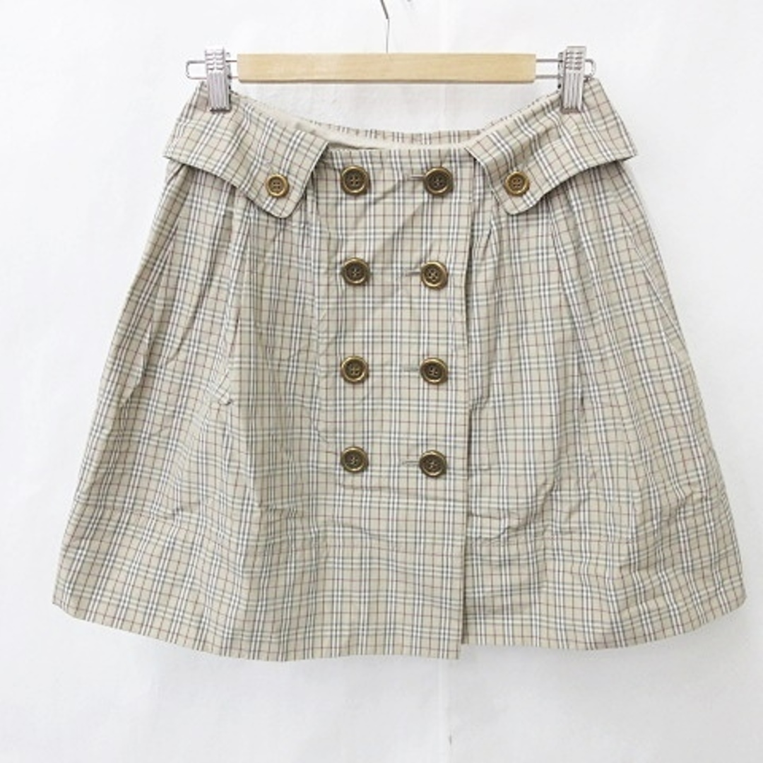 BURBERRY BLUE LABEL - バーバリーブルーレーベル フレアー BURBERRY BLUE LABEL - バーバリーブルーレーベル フレアー