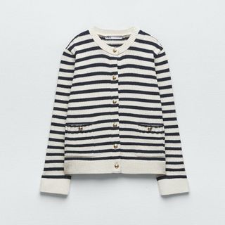 ZARA - ZARA⭐︎未使用 ニットペプラムカーディガン 値下げ不可 ZARA - ZARA⭐︎未使用 ニットペプラムカーディガン 値下げ不可