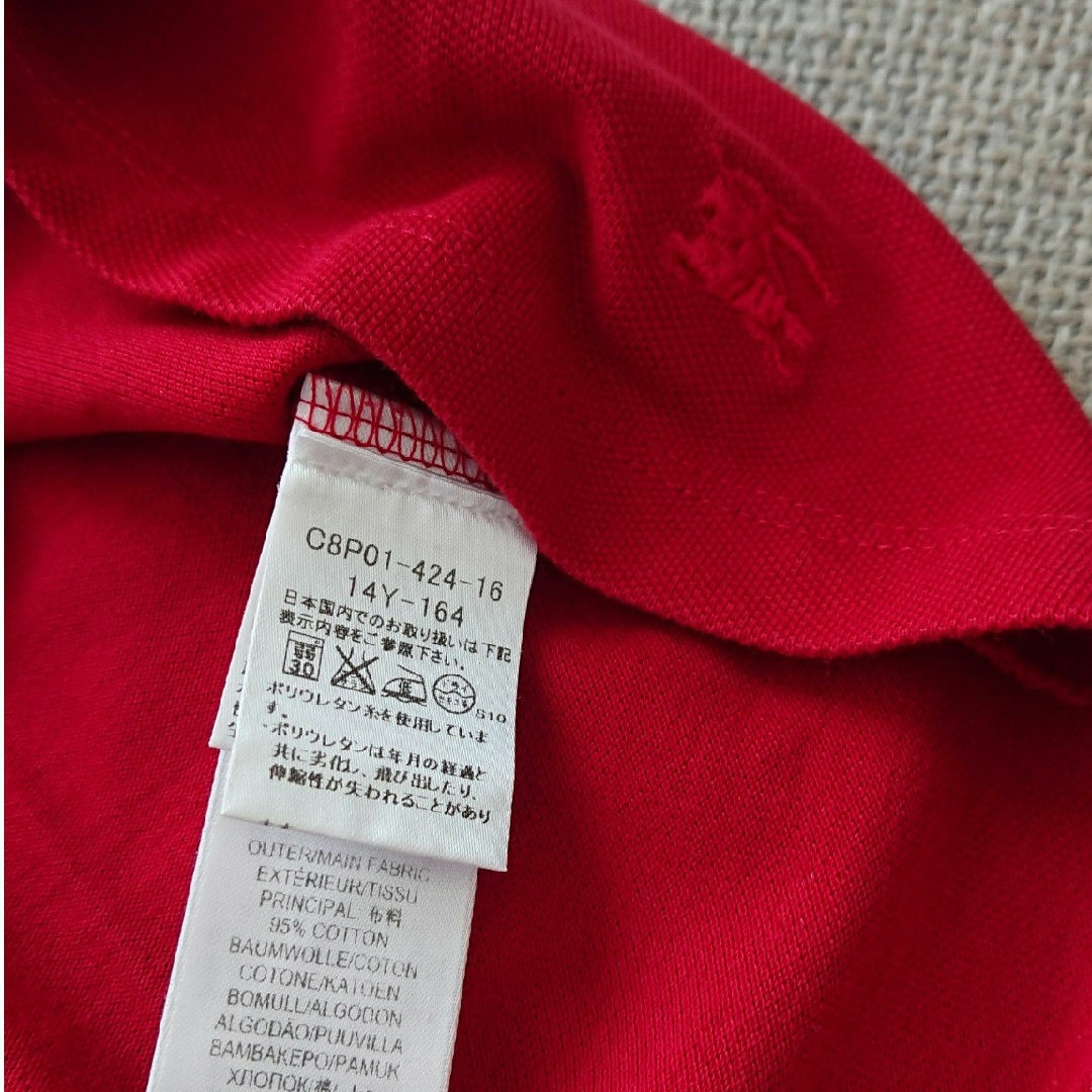 BURBERRY - BURBERRY バーバリーチルドレン 14Y 160 丸襟 BURBERRY - BURBERRY バーバリーチルドレン 14Y 160 丸襟