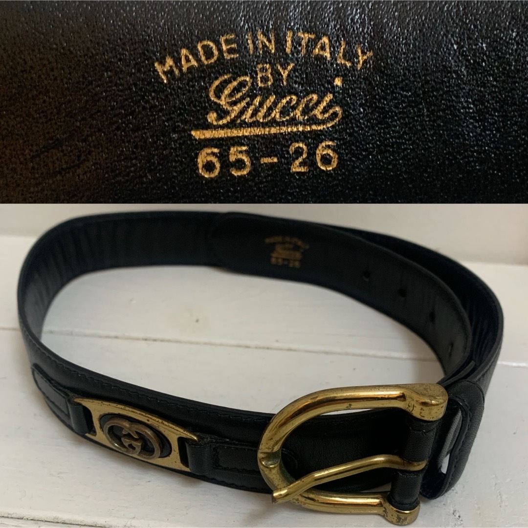 GUCCI - OLD GUCCI オールドグッチ 70s インターロッキングG GUCCI - OLD GUCCI オールドグッチ 70s インターロッキングG