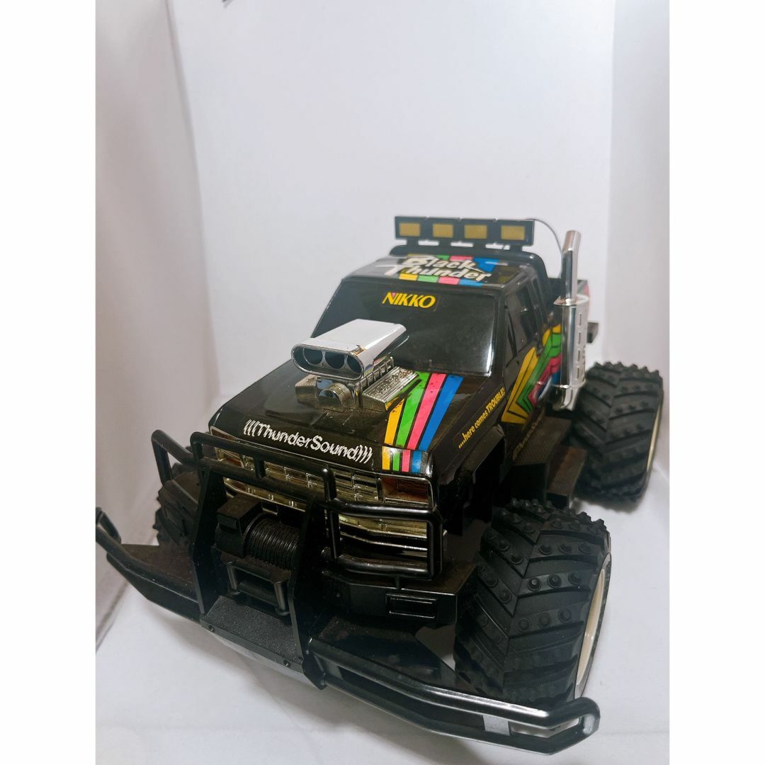 NIKKO - NIKKO ブラックサンダー ラジコンカー 箱付き レア NIKKO - NIKKO ブラックサンダー ラジコンカー 箱付き レア