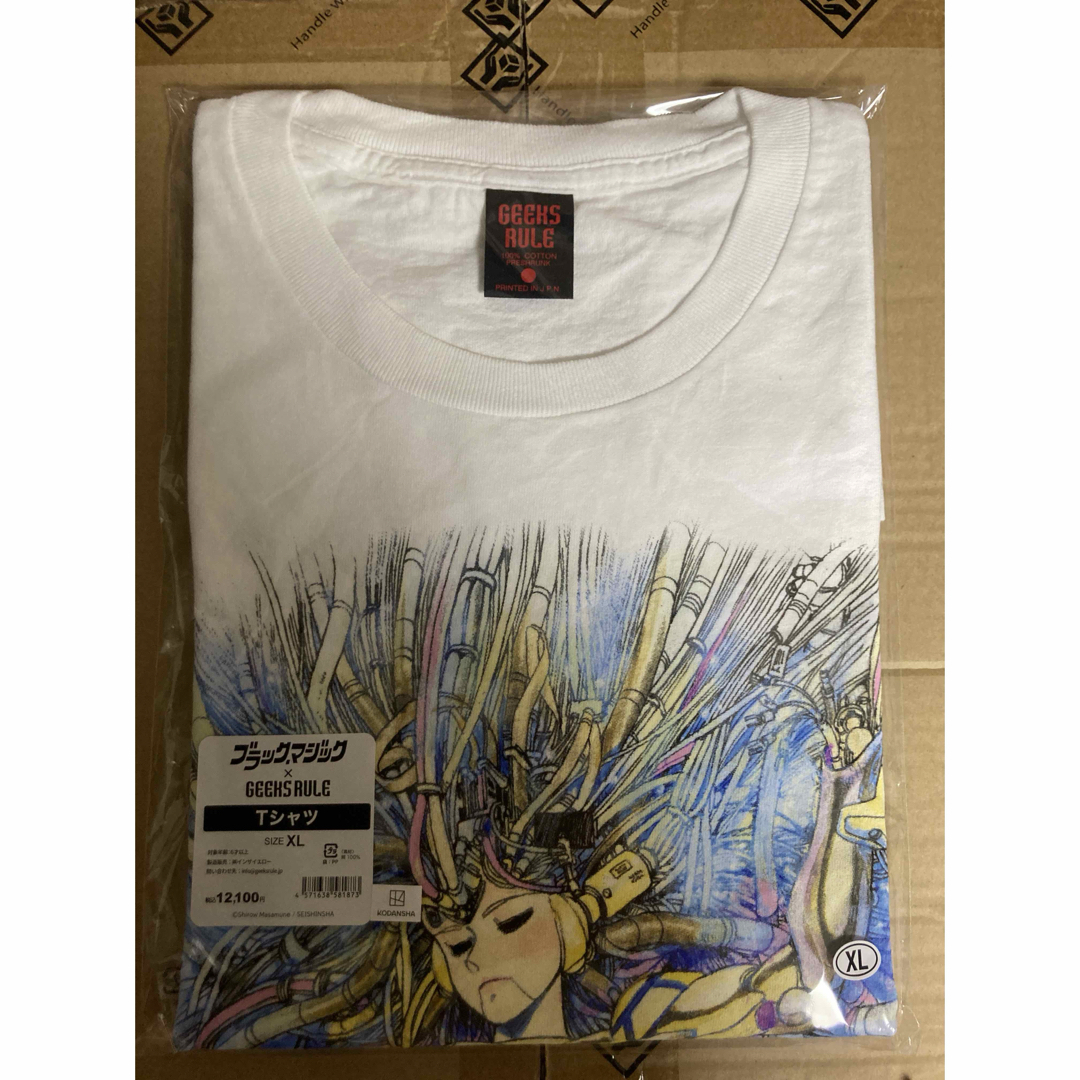 新品未使用 GEEKS RULE サイズXL 攻殻機動隊 士郎正宗の世界展の 新品未使用 GEEKS RULE サイズXL 攻殻機動隊 士郎正宗の世界展の