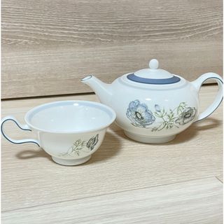 WEDGWOOD - ウェッジウッド 金彩パウダーブルーX9046 ティー WEDGWOOD - ウェッジウッド 金彩パウダーブルーX9046 ティー