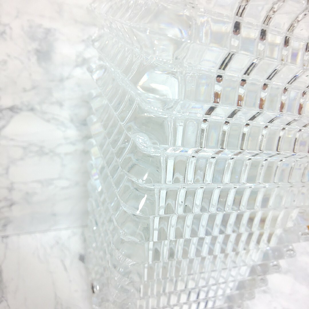 Baccarat - Baccarat アイベース スクエアS フラワーベース 花瓶 Baccarat - Baccarat アイベース スクエアS フラワーベース 花瓶