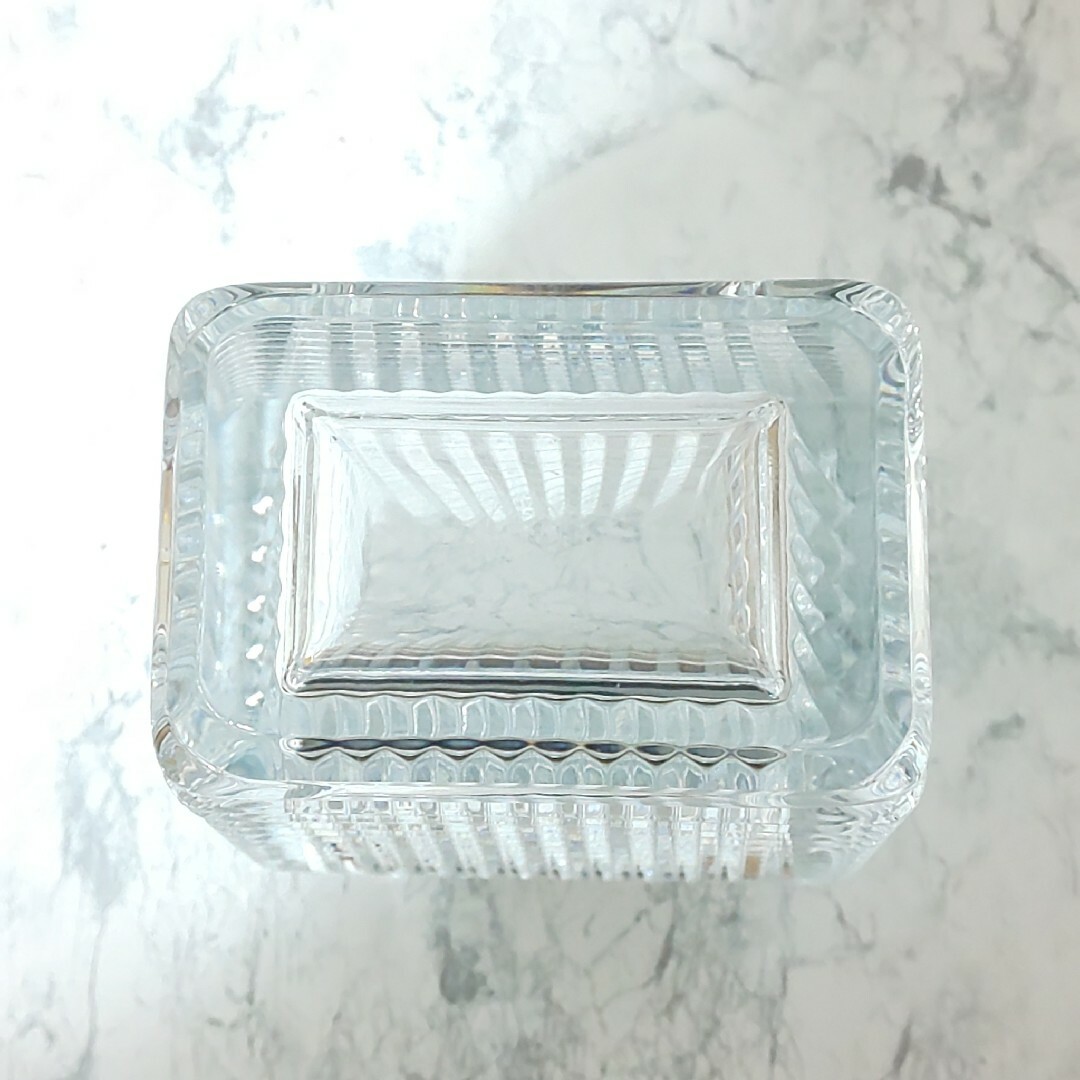 Baccarat - Baccarat アイベース スクエアS フラワーベース 花瓶 Baccarat - Baccarat アイベース スクエアS フラワーベース 花瓶