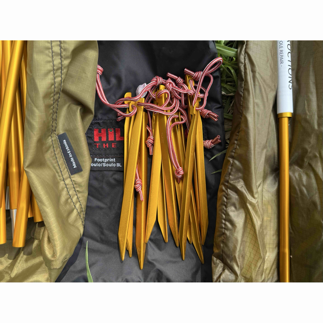 HILLEBERG - 【美品】ヒルバーグ ソウロ Hilleberg Soulo 純正 HILLEBERG - 【美品】ヒルバーグ ソウロ Hilleberg Soulo 純正