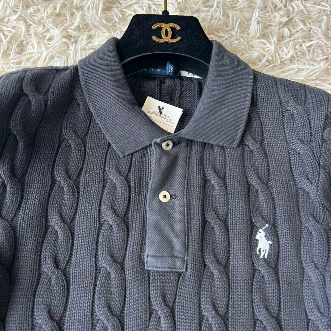 POLO RALPH LAUREN - タグ付 現行 ポロラルフローレン ケーブル POLO RALPH LAUREN - タグ付 現行 ポロラルフローレン ケーブル