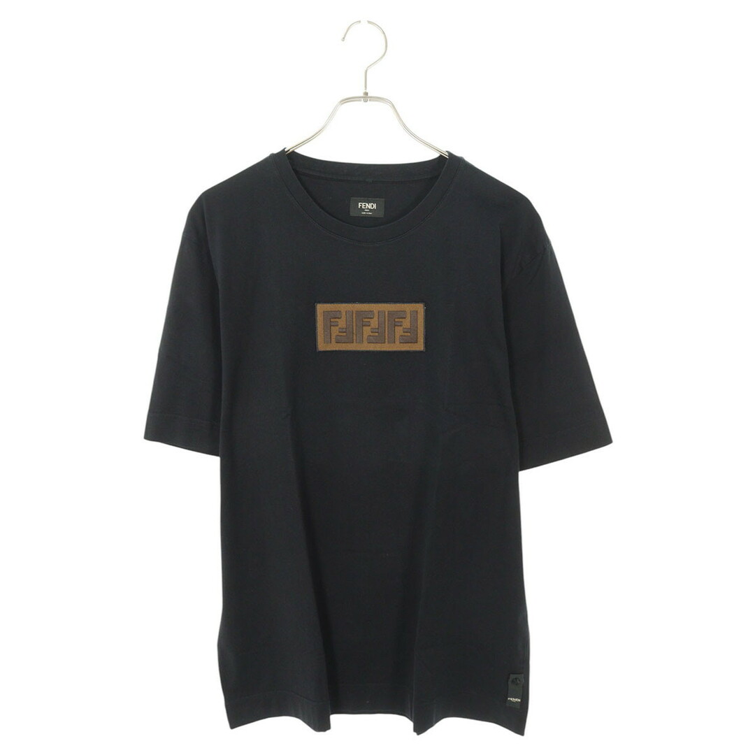 FENDI - フェンディ FY0936 A28U ズッカロゴパッチTシャツ FENDI - フェンディ FY0936 A28U ズッカロゴパッチTシャツ