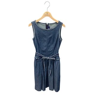 M'S GRACY - エムズグレイシー 721379 ワンピース 36 ブルー M'S GRACY - エムズグレイシー 721379 ワンピース 36 ブルー