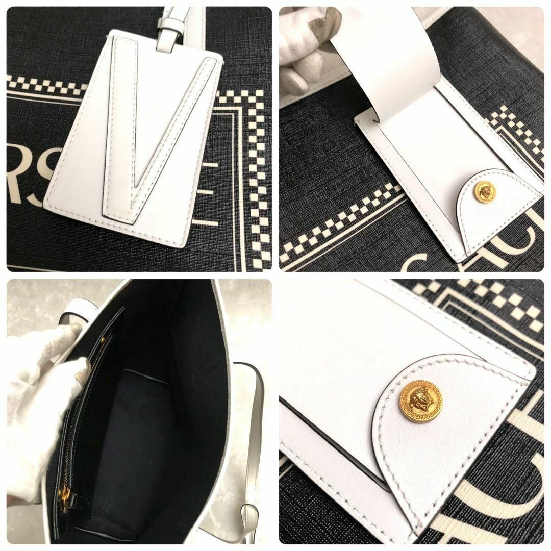 VERSACE - ☆美品☆ヴェルサーチ トートバッグ チャーム VERSACE - ☆美品☆ヴェルサーチ トートバッグ チャーム