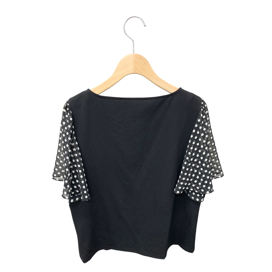 M'S GRACY - エムズグレイシー シフォンドットカットソー 210305 M'S GRACY - エムズグレイシー シフォンドットカットソー 210305