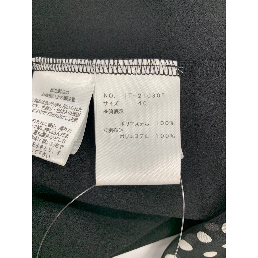 M'S GRACY - エムズグレイシー シフォンドットカットソー 210305 M'S GRACY - エムズグレイシー シフォンドットカットソー 210305
