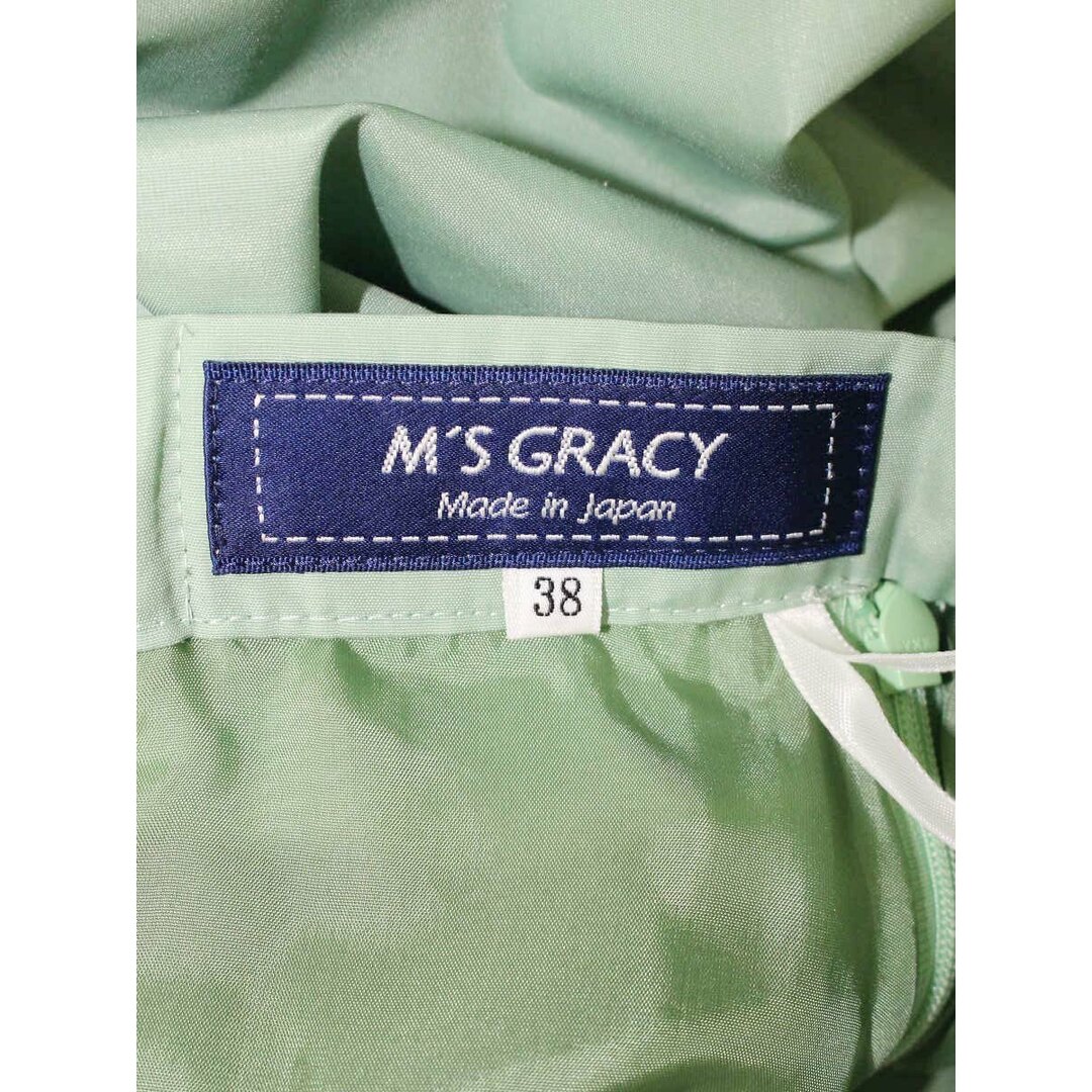 M'S GRACY - エムズグレイシー 017104 スカート 38 グリーン M'S GRACY - エムズグレイシー 017104 スカート 38 グリーン