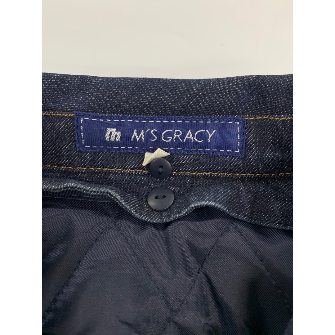 M'S GRACY - エムズグレイシー 224541 ジャケット 36 ネイビー M'S GRACY - エムズグレイシー 224541 ジャケット 36 ネイビー