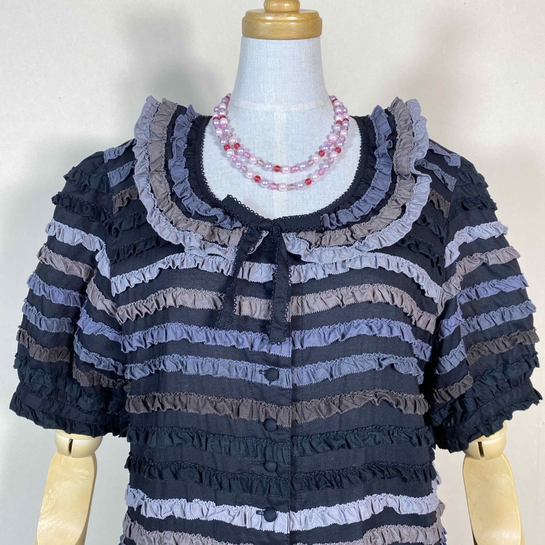 PINK HOUSE - ピンクハウス🖤2023年定価80,300円総ピコフリル PINK HOUSE - ピンクハウス🖤2023年定価80,300円総ピコフリル