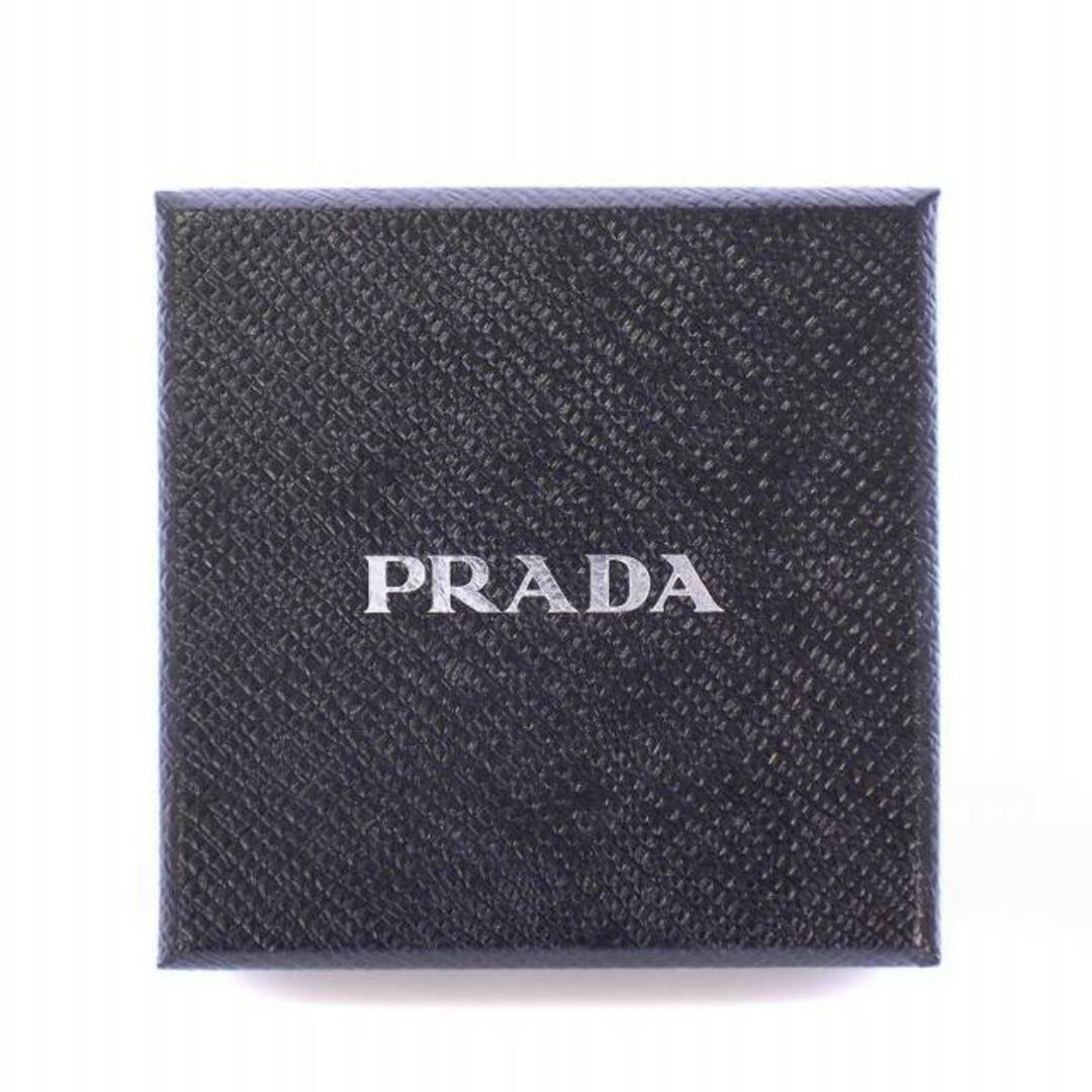 PRADA - プラダ キーホルダー チャーム ラビット 月 ロゴ 三角 PRADA - プラダ キーホルダー チャーム ラビット 月 ロゴ 三角