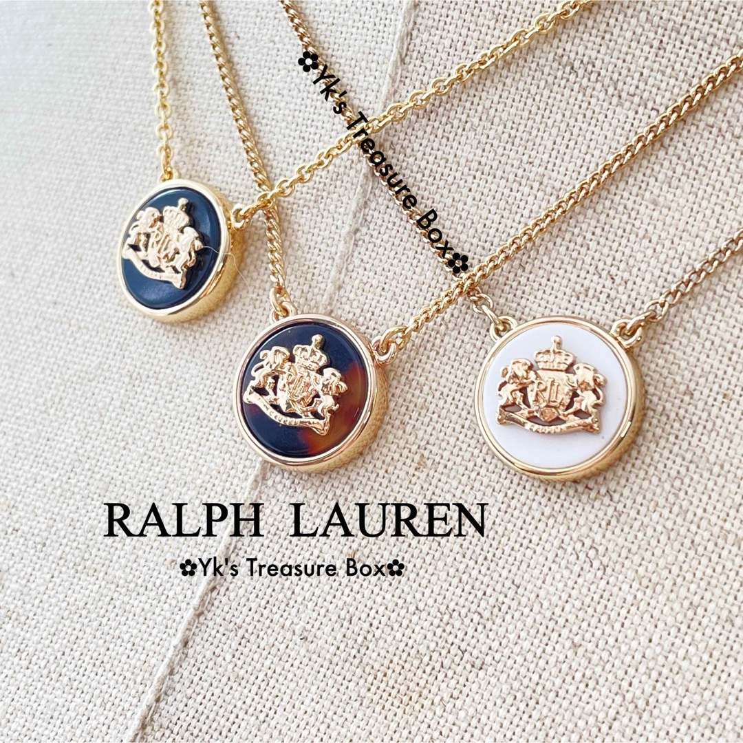 Ralph Lauren - U587/RALPH LAUREN天然シェル柄RLLクラウン Ralph Lauren - U587/RALPH LAUREN天然シェル柄RLLクラウン