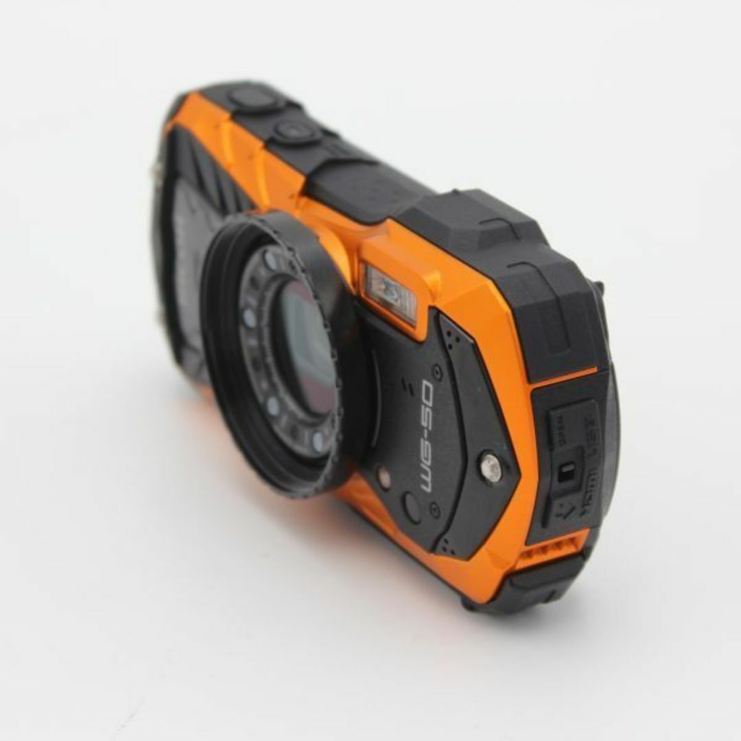 RICOH - RICOH 防水デジタルカメラ RICOH WG-50 オレンジの通販 RICOH - RICOH 防水デジタルカメラ RICOH WG-50 オレンジの通販