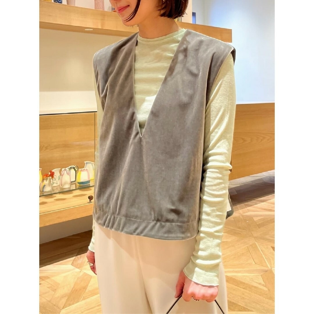 Ballsey - BALLSEY コットンシルクリブ クルーネックプル Ballsey - BALLSEY コットンシルクリブ クルーネックプル