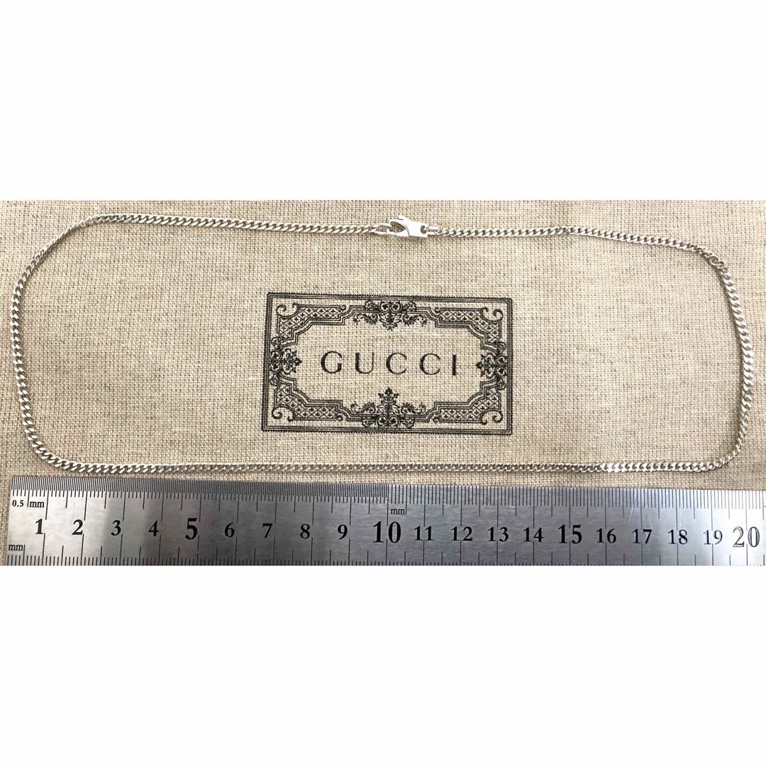 GUCCI - (C)正規品 GUCCI/グッチ 喜平チェーンネックレス(50.5cm GUCCI - (C)正規品 GUCCI/グッチ 喜平チェーンネックレス(50.5cm