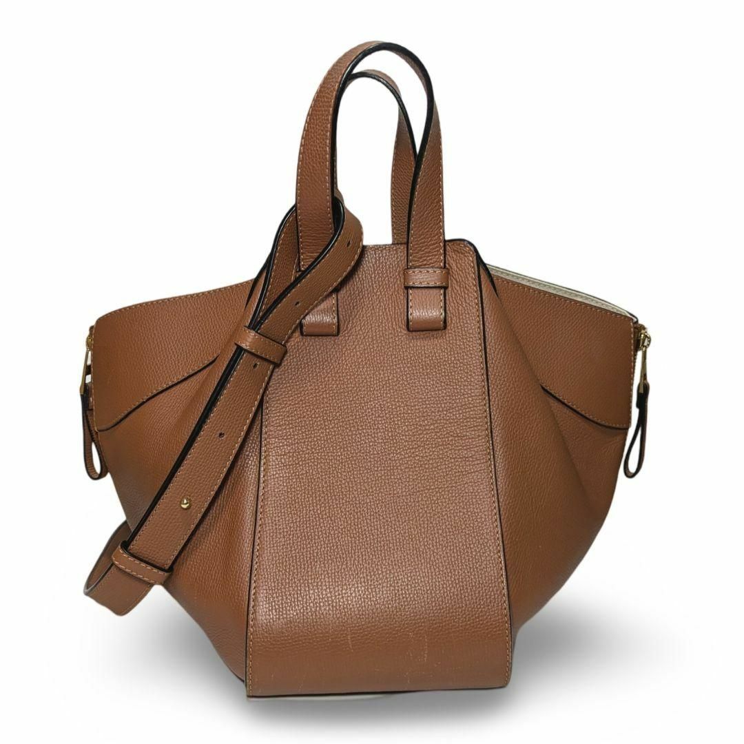 LOEWE - 【極美品】LOEWEロエベ ハンモック ブラウンレザー 2way LOEWE - 【極美品】LOEWEロエベ ハンモック ブラウンレザー 2way