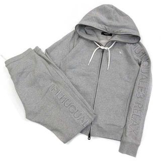 1PIU1UGUALE3 RELAX スウェット セットアップ M L 24AW(パーカー)