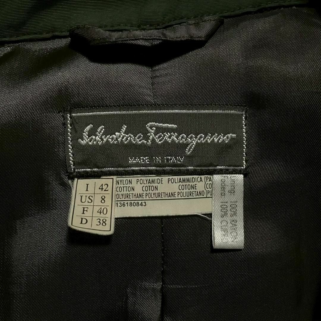 FERRAGAMO - 美品 90's Ferragamo 大きなサイズ レーヨン FERRAGAMO - 美品 90's Ferragamo 大きなサイズ レーヨン