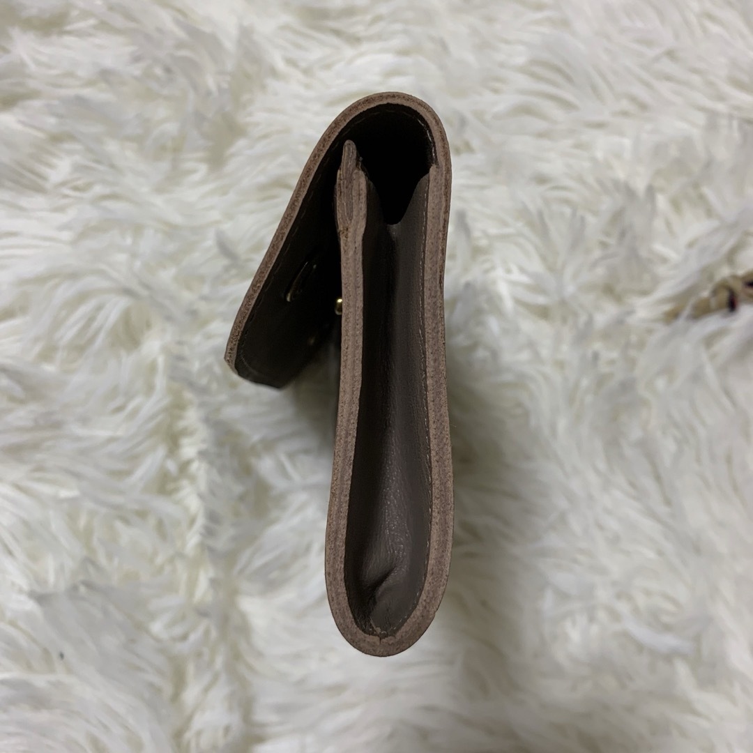 IL BISONTE - 【極美品】イルビゾンテ 長財布 金ボタン ロゴ型 IL BISONTE - 【極美品】イルビゾンテ 長財布 金ボタン ロゴ型
