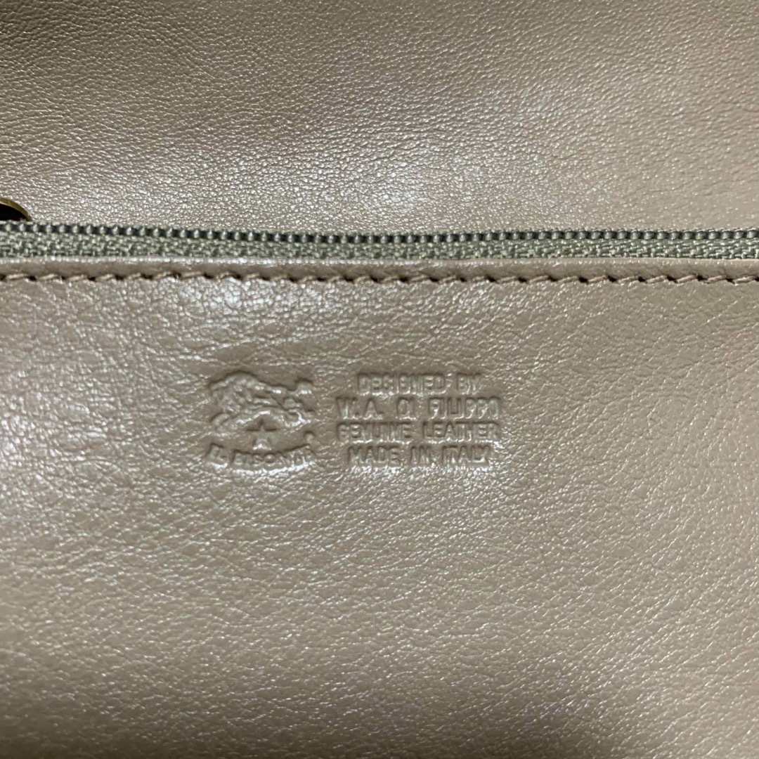 IL BISONTE - 【極美品】イルビゾンテ 長財布 金ボタン ロゴ型 IL BISONTE - 【極美品】イルビゾンテ 長財布 金ボタン ロゴ型