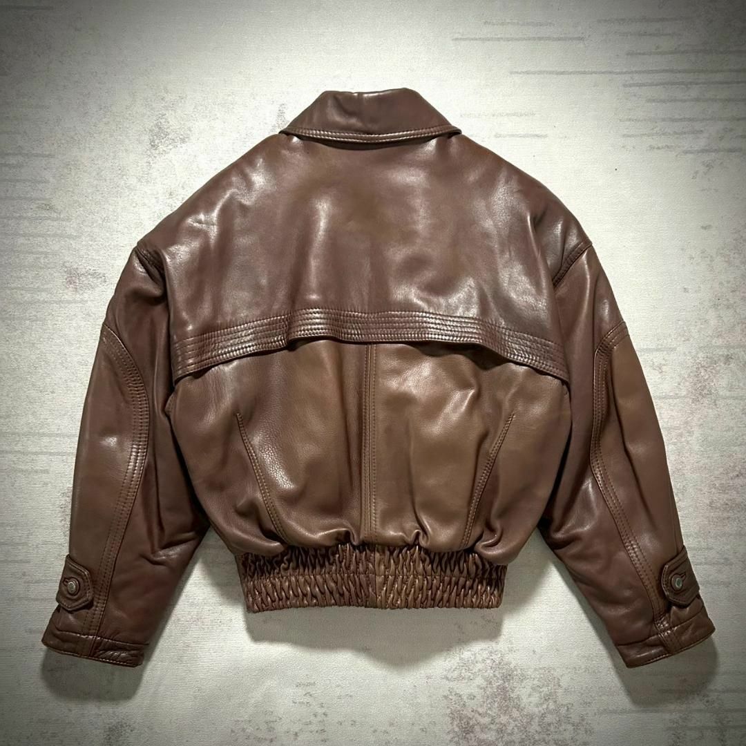 VINTAGE - 新品 70's 入手困難 ITALY RUFFO オールレザー VINTAGE - 新品 70's 入手困難 ITALY RUFFO オールレザー