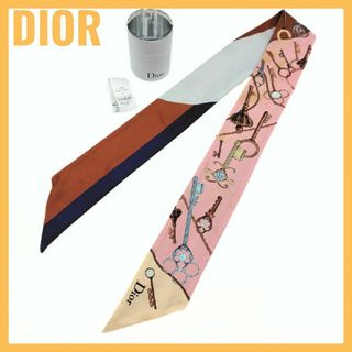 Christian Dior - ミッツァ jadior スカーフ 千鳥格子 ブラック Christian Dior - ミッツァ jadior スカーフ 千鳥格子 ブラック