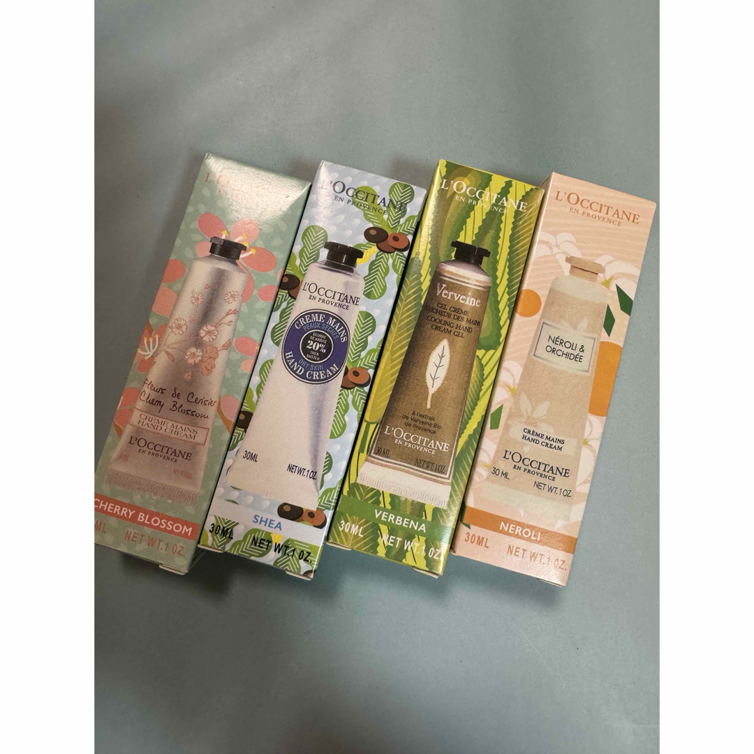 L'OCCITANE(ロクシタン)のL'Occitane ロクシタンハンドクリームセット 4種30mlセット@ コスメ/美容のボディケア(ハンドクリーム)の商品写真