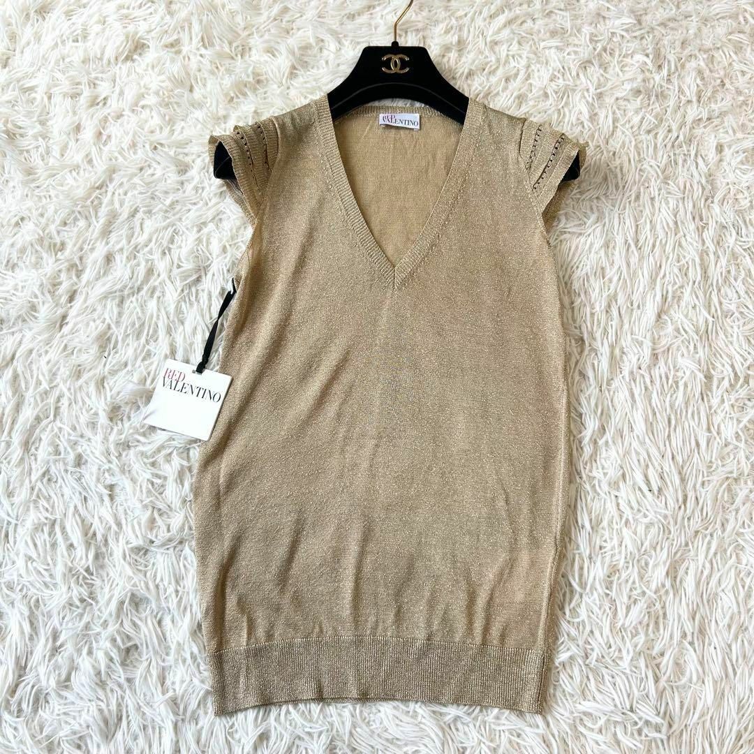 RED VALENTINO - 新品 レッドヴァレンティノ ラメ シャイニー RED VALENTINO - 新品 レッドヴァレンティノ ラメ シャイニー