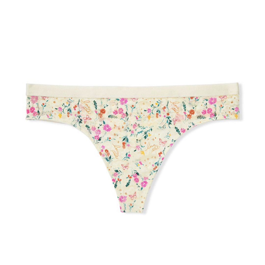 Victoria's Secret - 可愛い花柄💐レースTバックショーツセット Victoria's Secret - 可愛い花柄💐レースTバックショーツセット
