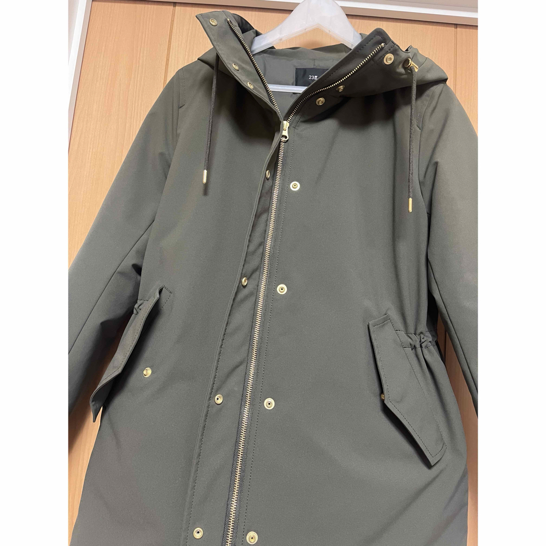 23区 - 23区ミリタリー ダウンコート38の通販 by めぐみ 23区 - 23区ミリタリー ダウンコート38の通販 by めぐみ