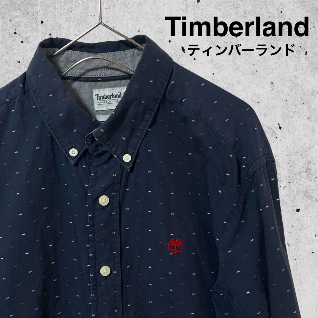 Timberland - Timberland ティンバーランド 刺繍ロゴ リボン柄 Timberland - Timberland ティンバーランド 刺繍ロゴ リボン柄